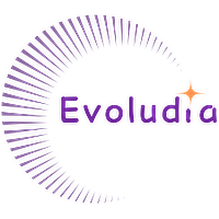 Logo Evoludia, gabarits pour aider les personnes DYS dans leur apprendtissage des mathématiques