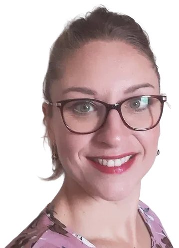 Photo de Gwendoline Fleche, ancienne professeure de mathématiques et créatrice d'Evoludia