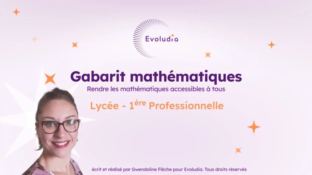 Gabarits de 1ere professionelle