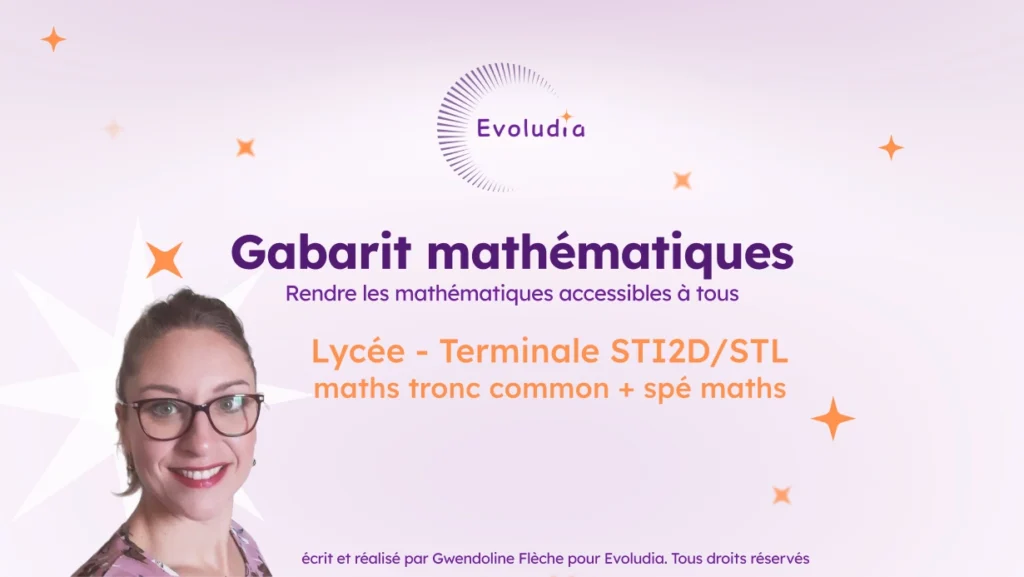 Gabarits de terminale technologique, spé sti2d et stl