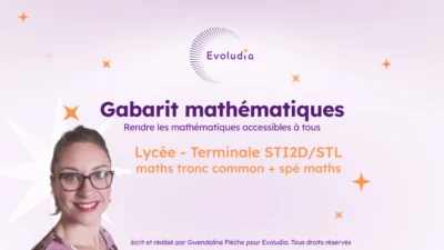 Gabarits de terminale technologique, spé sti2d et stl